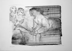 Happy Hour, Hand Printed Work, Linocut
