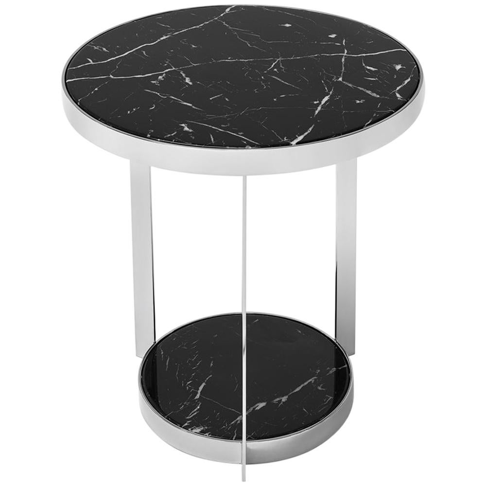 Amy Black Side Table