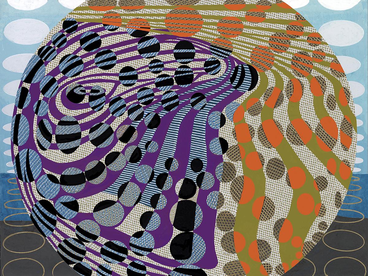 Amy Cheng Abstract Print - Globe