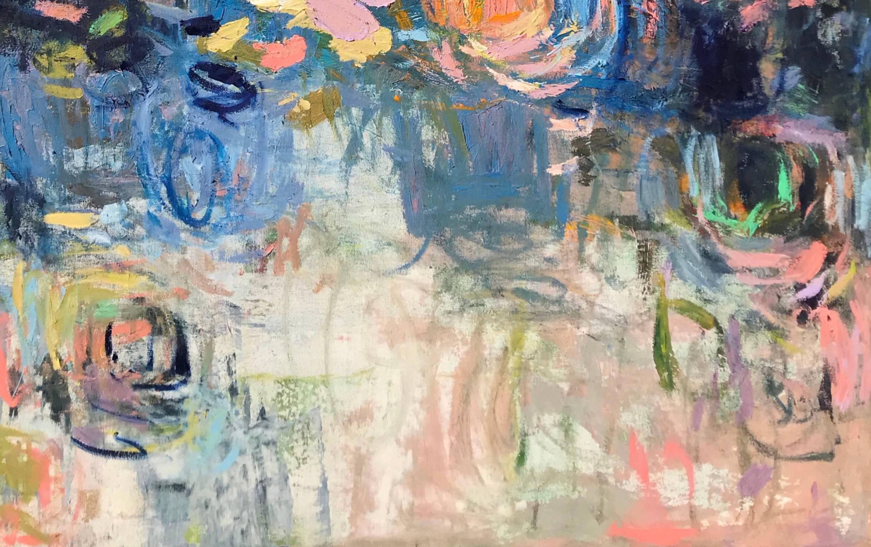 Delightful Story - Abstract Expressionist Painting by Amy Donaldson