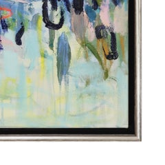 "Love in Hope" Contemporary Abstract Oil On Canvas Framed Painting