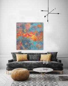 "Loving Energy, " Abstract Painting