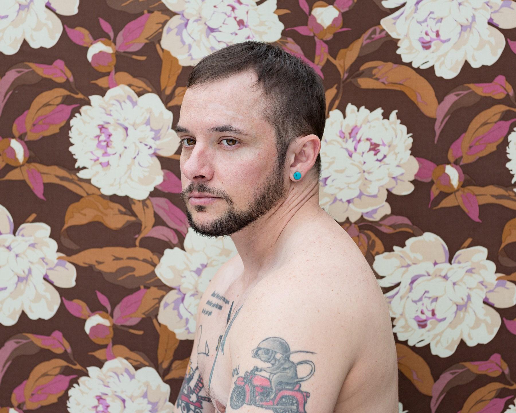 Portrait Photograph di Amy Elkins - Mick, Atlanta. GA 20 x 24 pollici, 2016