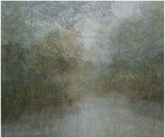 Treize ans après une condamnation à mort (rivière) 20 x 30 pouces, 2009-2016