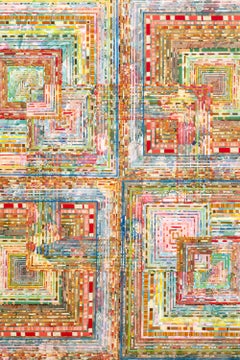 Scultura geometrica 'Untitled Wallpaper Abstraction #38' di Amy Feigley-Lee