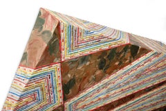 Geometric Sculpture 'Untitled Wallpaper Abstraction #42' by Amy Feigley-Lee