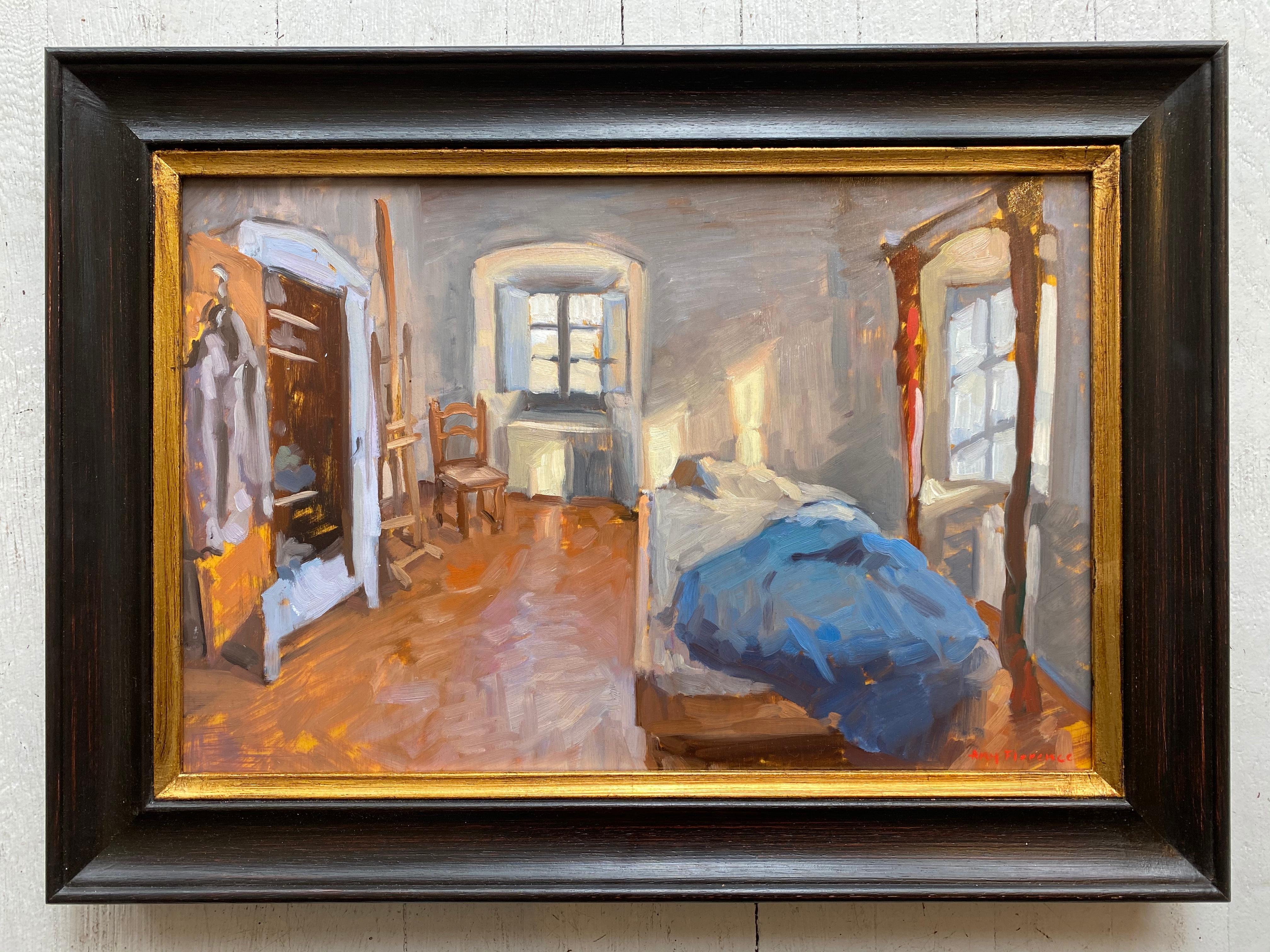 Still-Life Painting Amy Florence - Chambre à coucher Intérieur