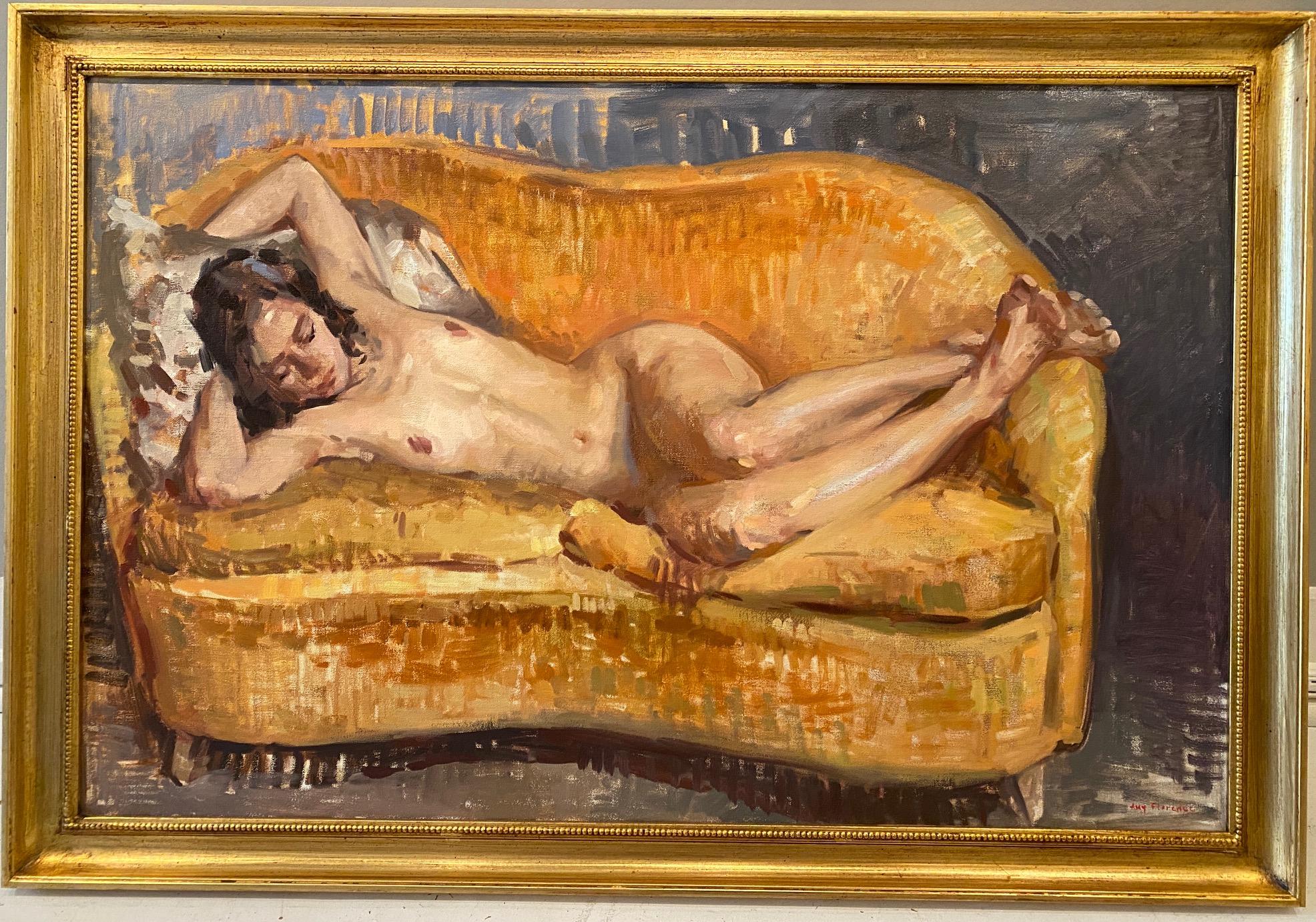 Amy Florence Nude Painting - Florencia