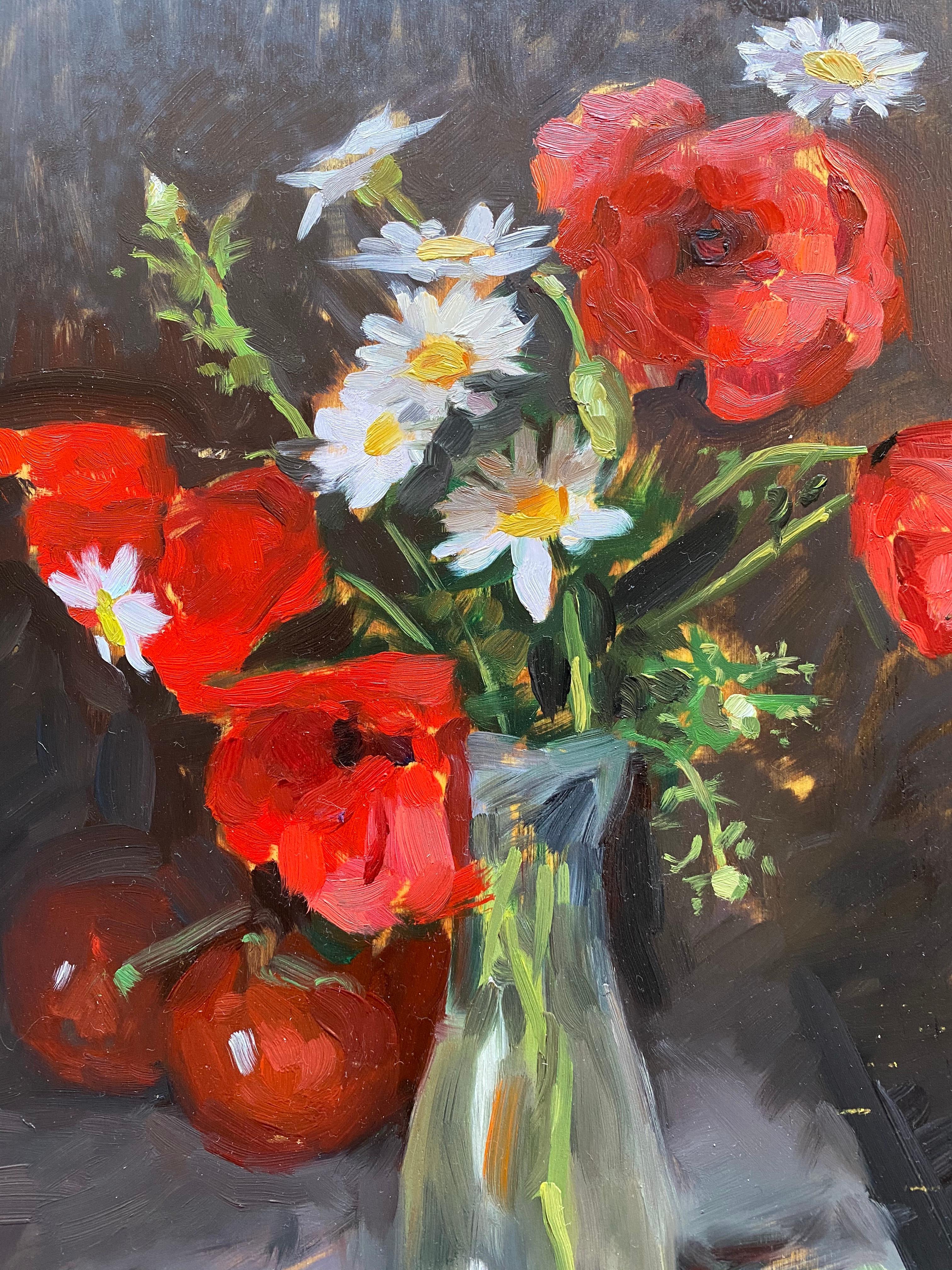 Poppies - Impressionist Painting by Amy Florence