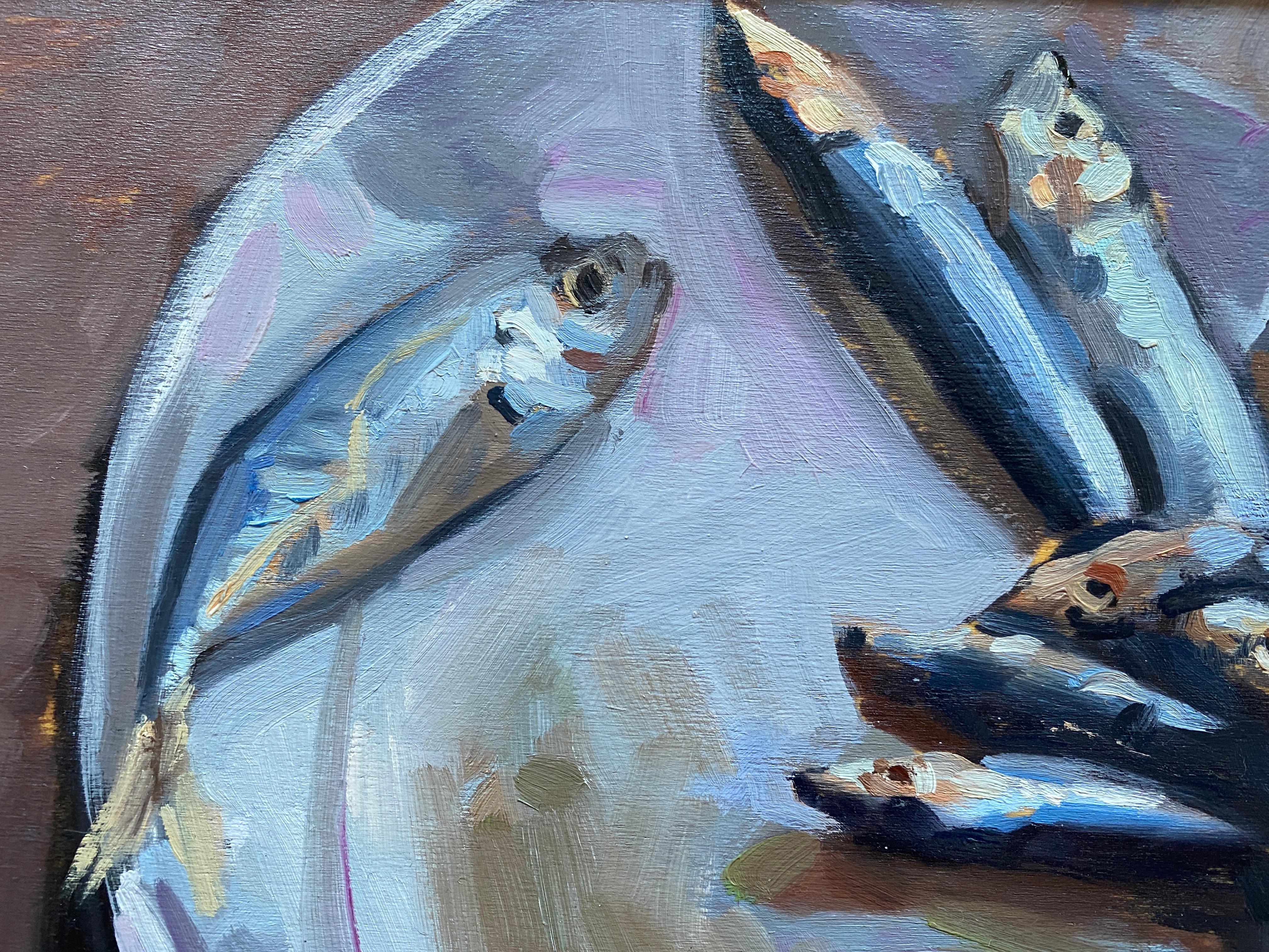 Sardines on a Plate 7