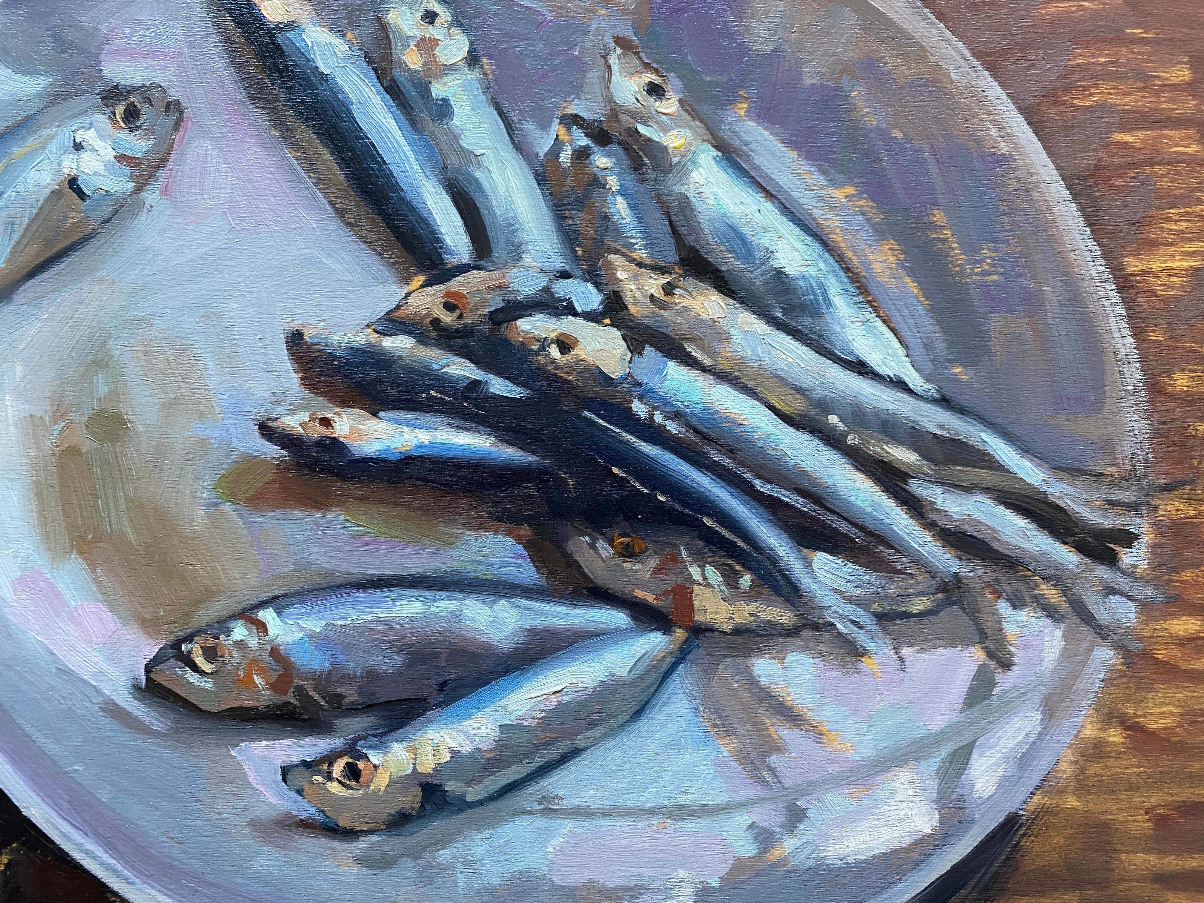 Sardines on a Plate 1