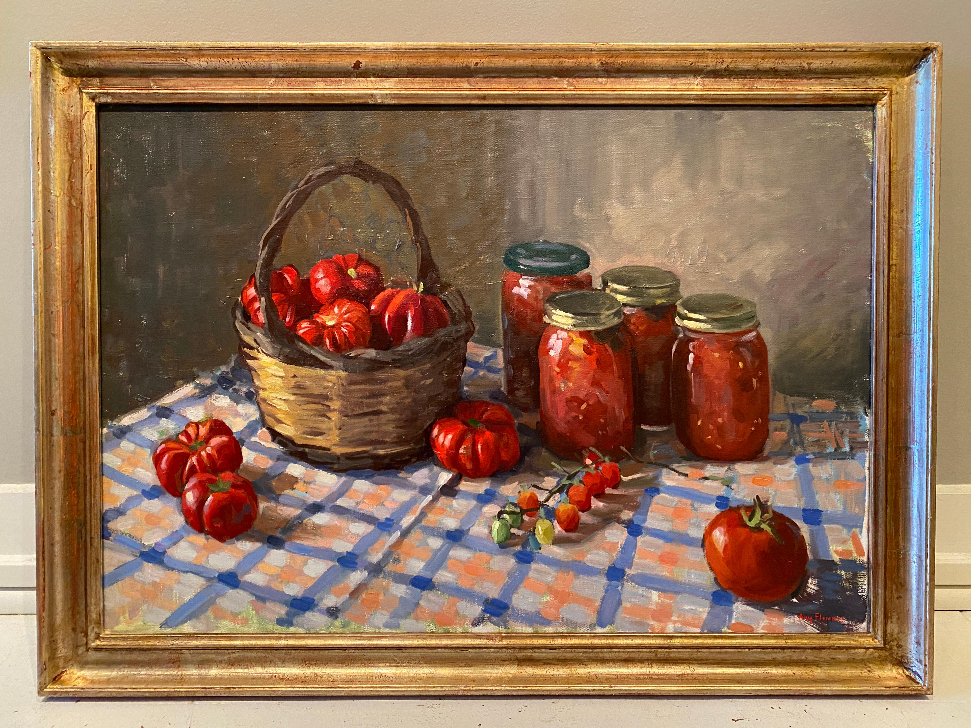 Tomatoes  - Painting by Amy Florence