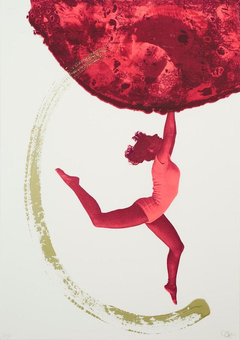 Amy Gardner Figurative Print – Strength of Womans