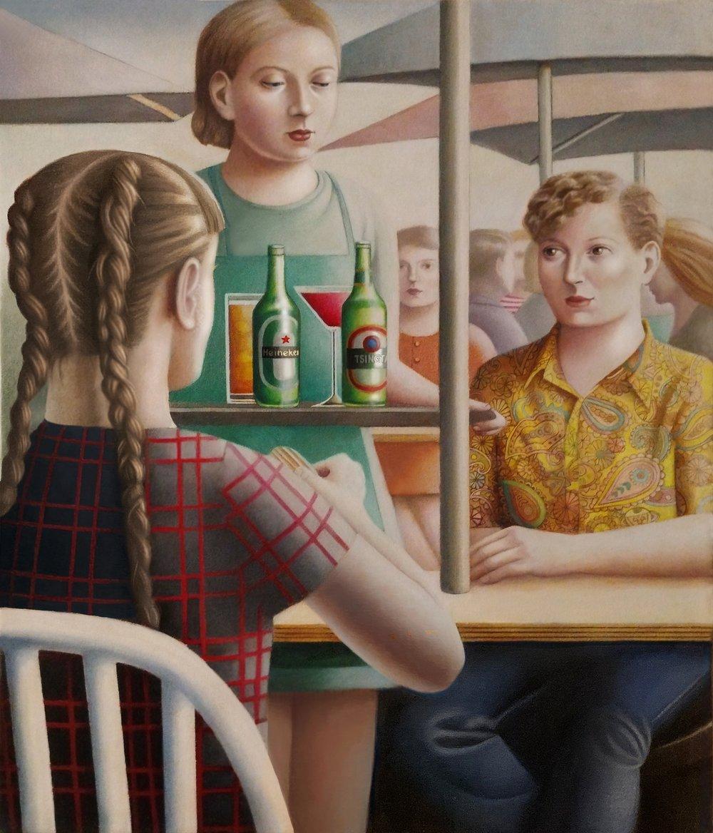 Adolescente Pinturas de retratos