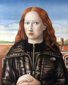 Woman with Down Coat