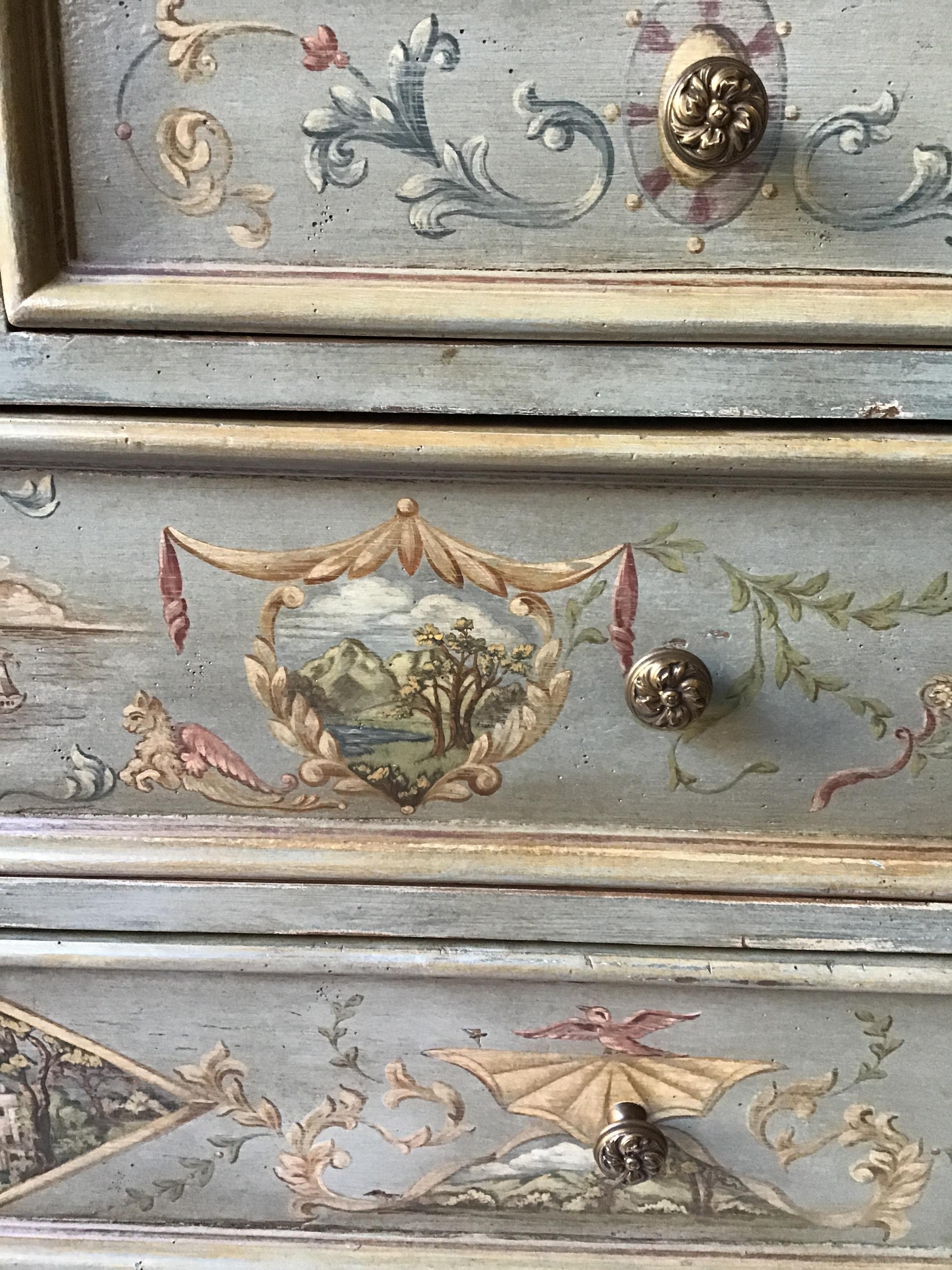 Contemporary Amy Howard Painted Chest of Drawers