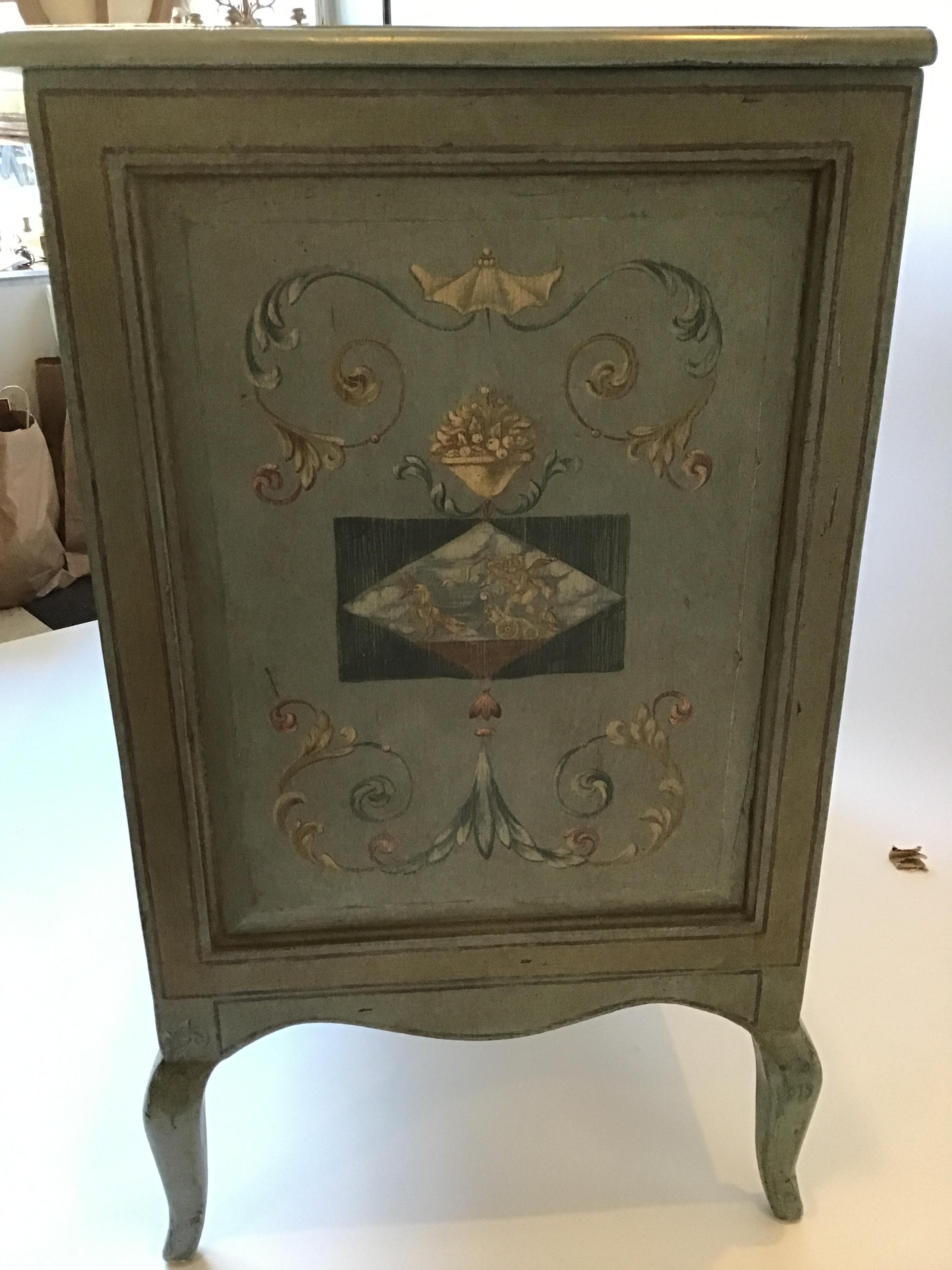 Wood Amy Howard Painted Chest of Drawers