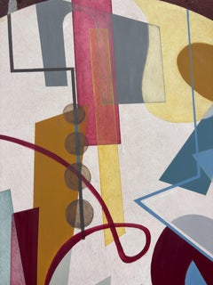 "Everything is Right Now" (2024) by Amy Hutcheson, Abstract Oil Painting