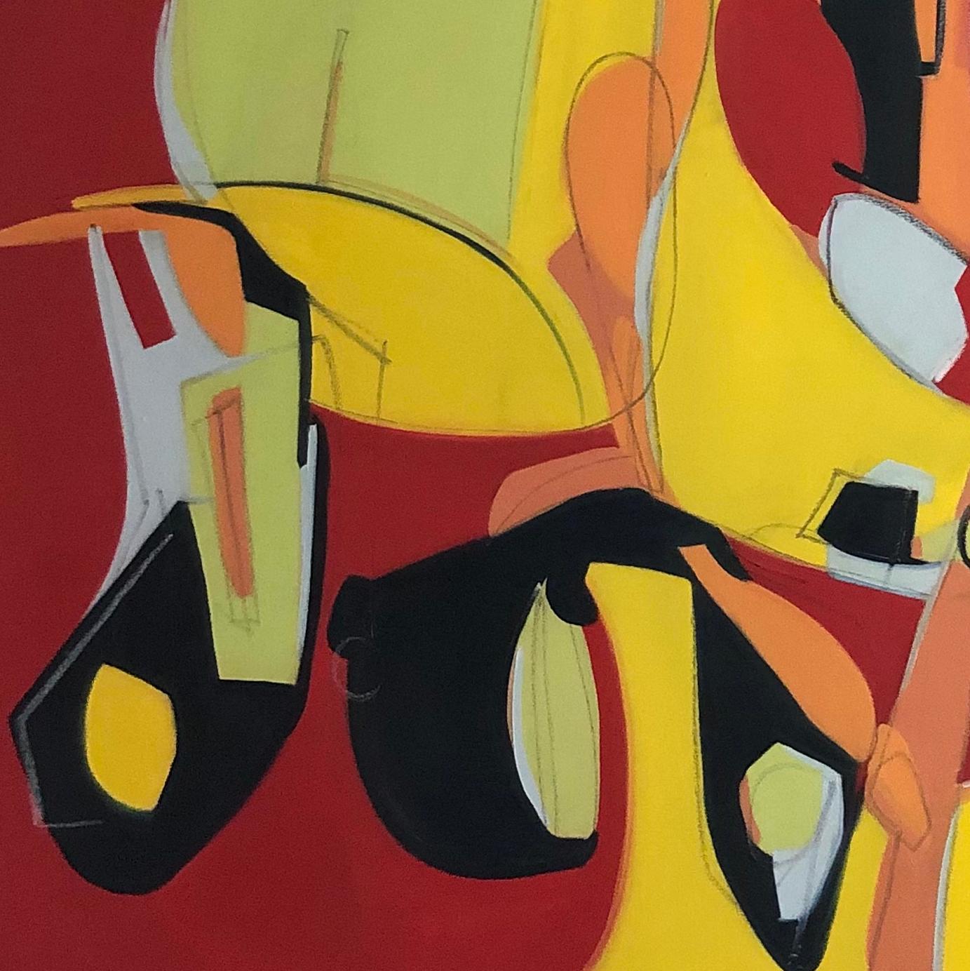 „Making Lemonade“ (2020) von Amy Hutcheson, Ölgemälde im Angebot 2