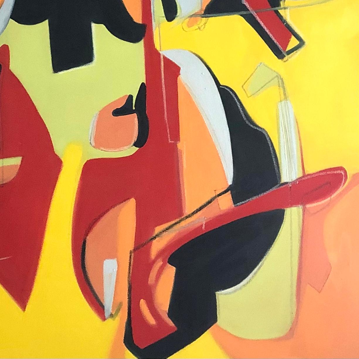 „Making Lemonade“ (2020) von Amy Hutcheson, Ölgemälde im Angebot 3