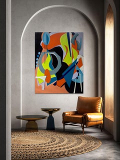 "Nobody Dreams of Orange Sherbet" (2021) by Amy Hutcheson, Oil Painting