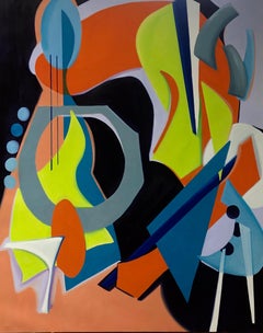 "Nessuno sogna il sorbetto all'arancia" (2021) di Amy Hutcheson, Pittura a olio