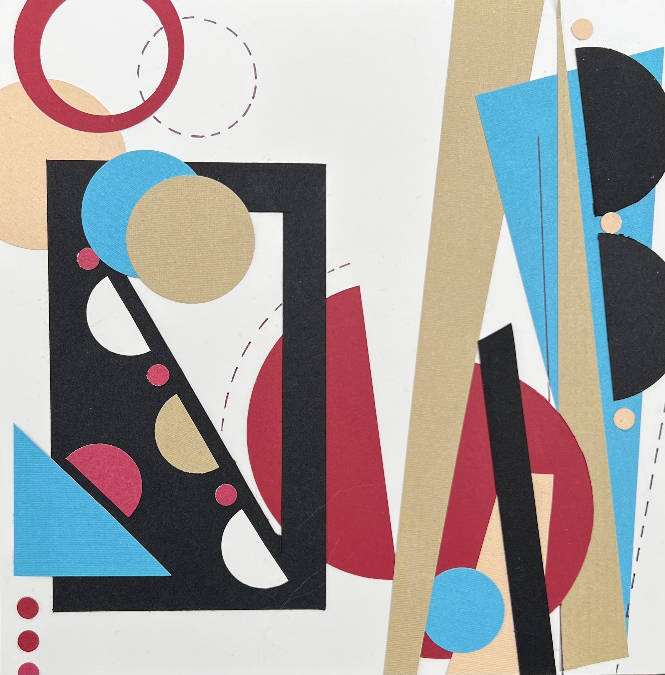 What is an abstract collage?