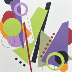"This Must Be The Place" (2023) di Amy Hutcheson, Collage di carta, Astratto