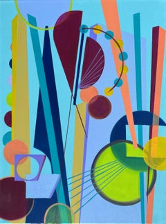 "Abbiamo ascoltato tutto il tempo" (2023) di Amy Hutcheson, Pittura a olio