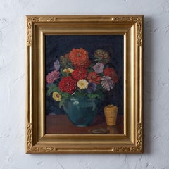 Amy Jones (Frisbie) Still Life with Flowers