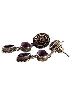 Amy Kahn Russell Sterling Silver Dangle Earrings #20068