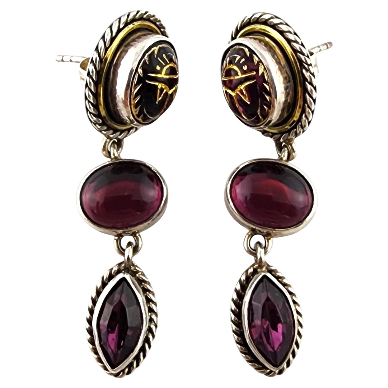 Orecchini a pendente in argento Sterling Amy Kahn Russell #20068 in vendita