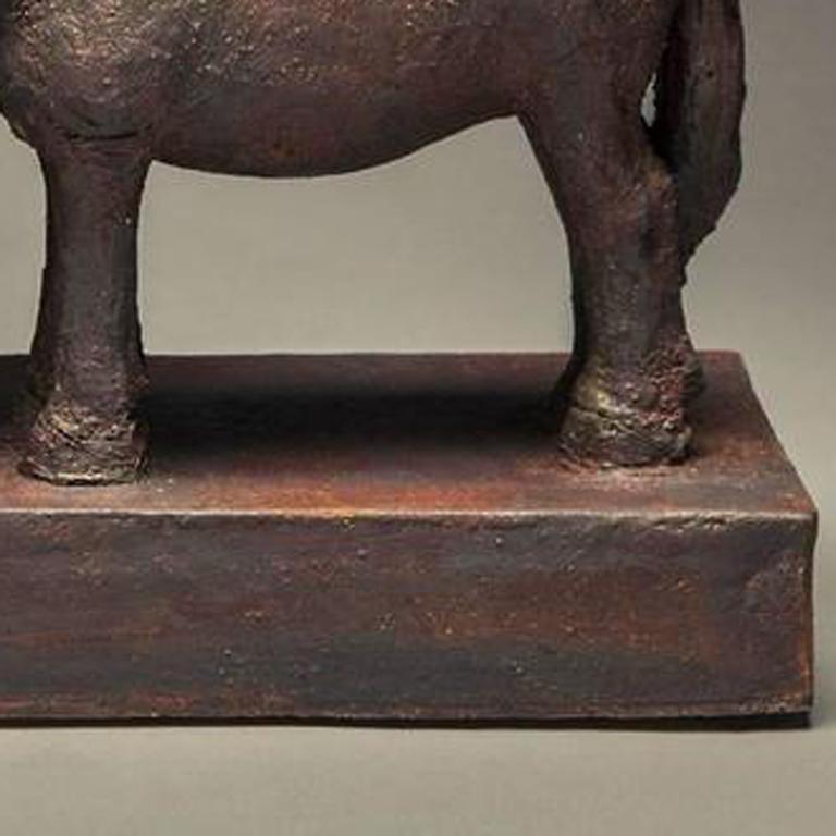 Companion - Horse Sculpture (horses, sculpture, ceramic)  1