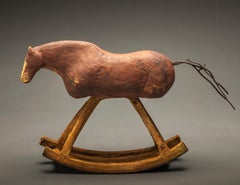 "Rocking Horse" (2024) By Amy Laugesen, Original Ceramic Sculpture