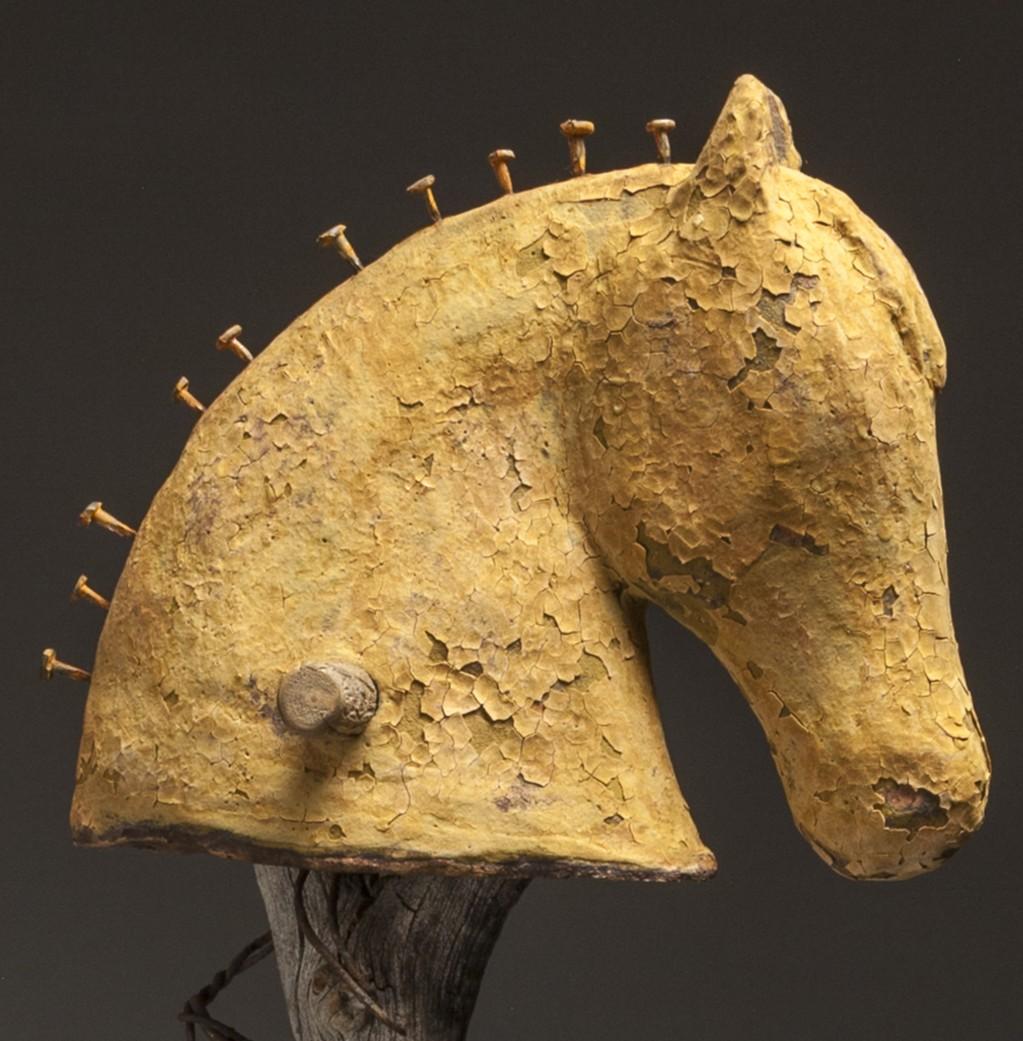 « San Luis Valley Stick Horse » (2024) par Amy Laugesen, sculpture originale 1