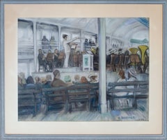 "Musical Conductor" Amy Londoner, Ashcan School, Figurative Concert Scene