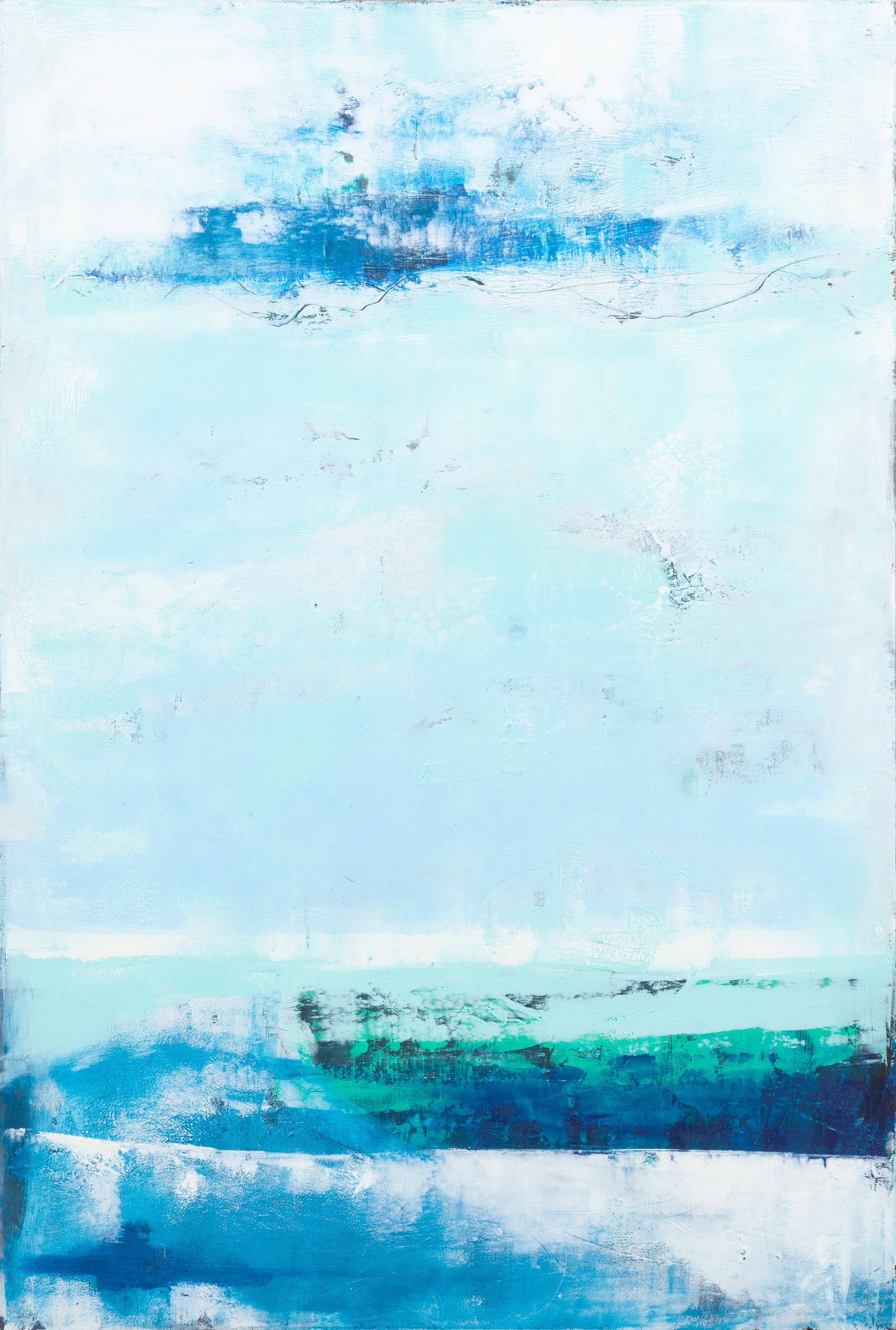 Abstract Painting di Amy Meyer - A. Winter Vista
