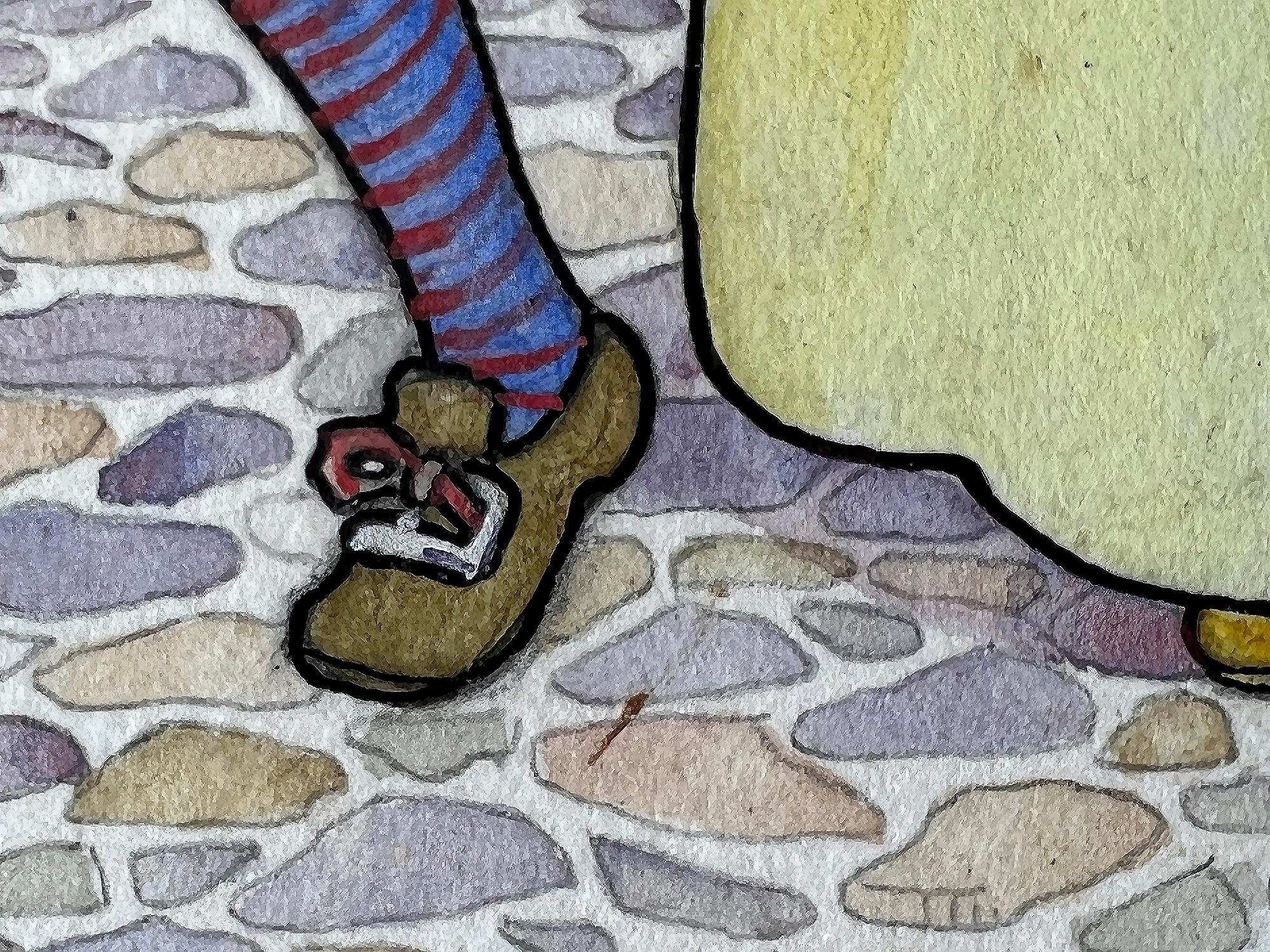 Illustration de trois livres pour enfants - Illustratrice  - Le tournant du siècle en vente 4