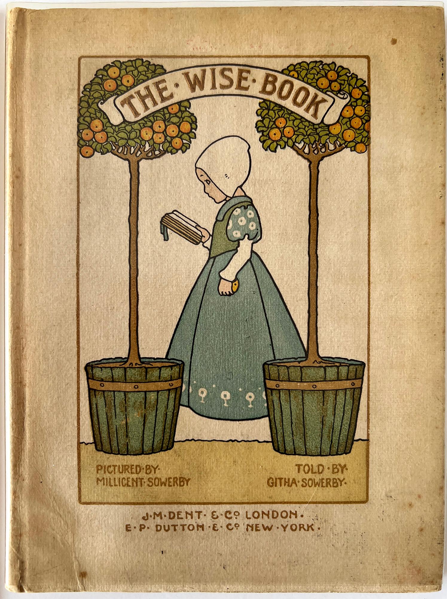 Drei Kinder-Buchillustration – weibliche Illustratorin  - Jahrhundertwende  im Angebot 11