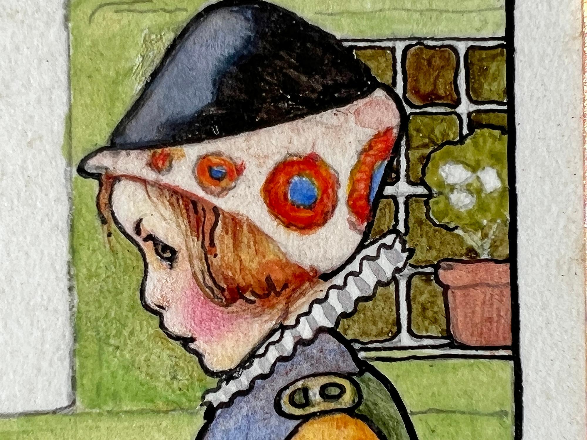 Illustration de trois livres pour enfants - Illustratrice  - Le tournant du siècle  - Art nouveau Painting par Amy Millicent Sowerby