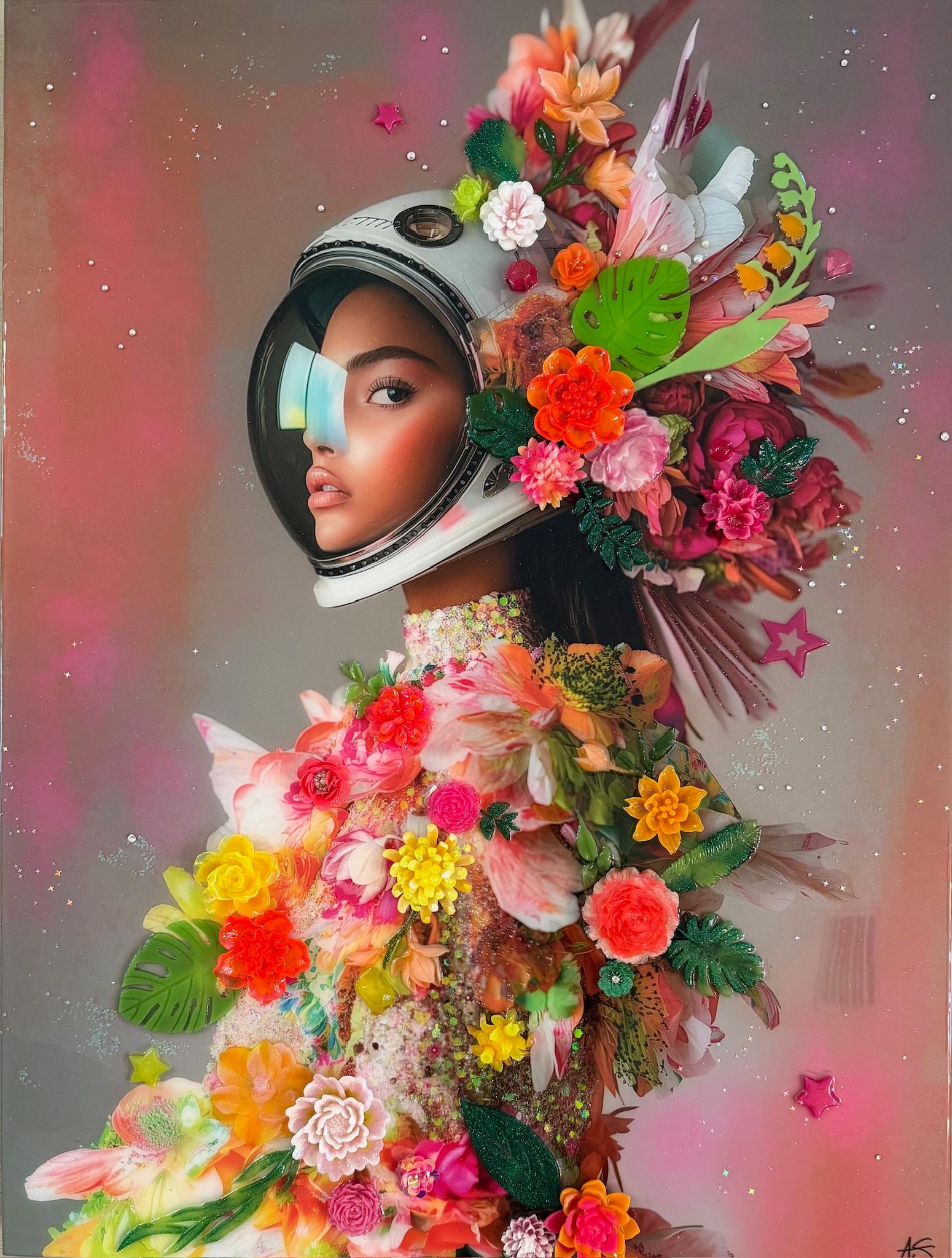 Tagesanbruch – Mixed Media Art von Amy Shekhter