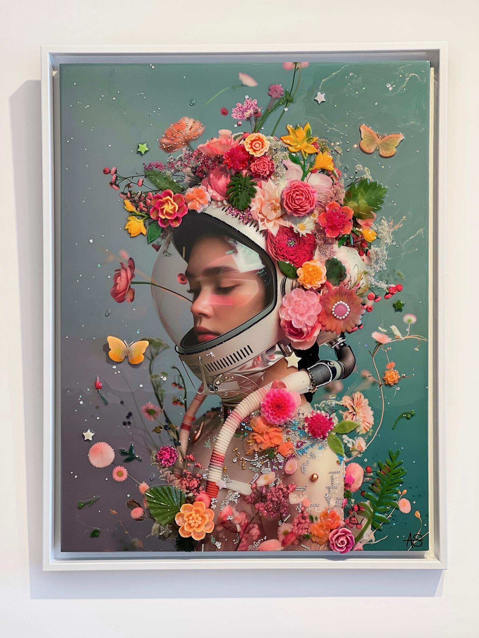 Wegfliegen (Zeitgenössisch), Mixed Media Art, von Amy Shekhter