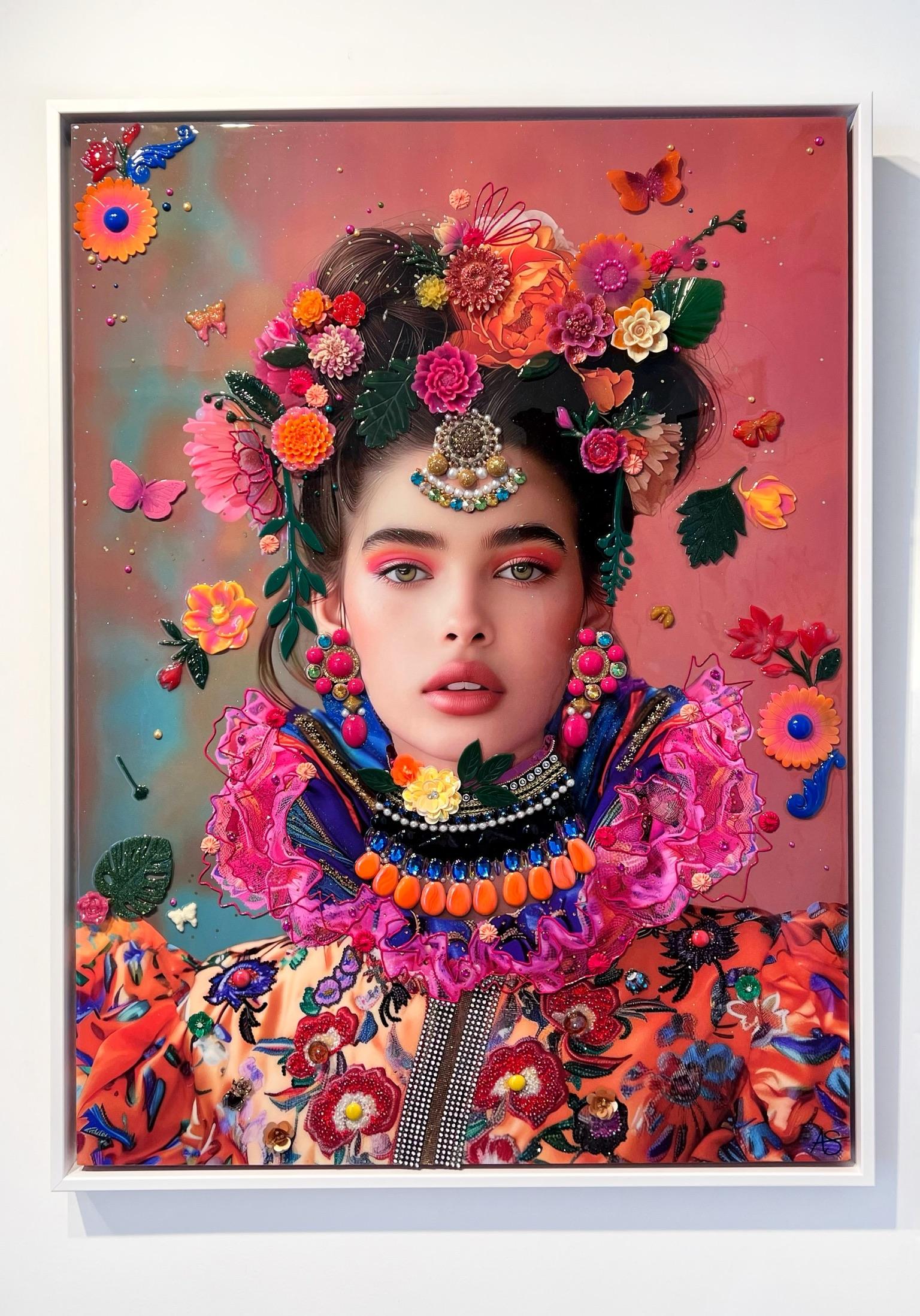 Meine Welt der Fantasie (Zeitgenössisch), Mixed Media Art, von Amy Shekhter