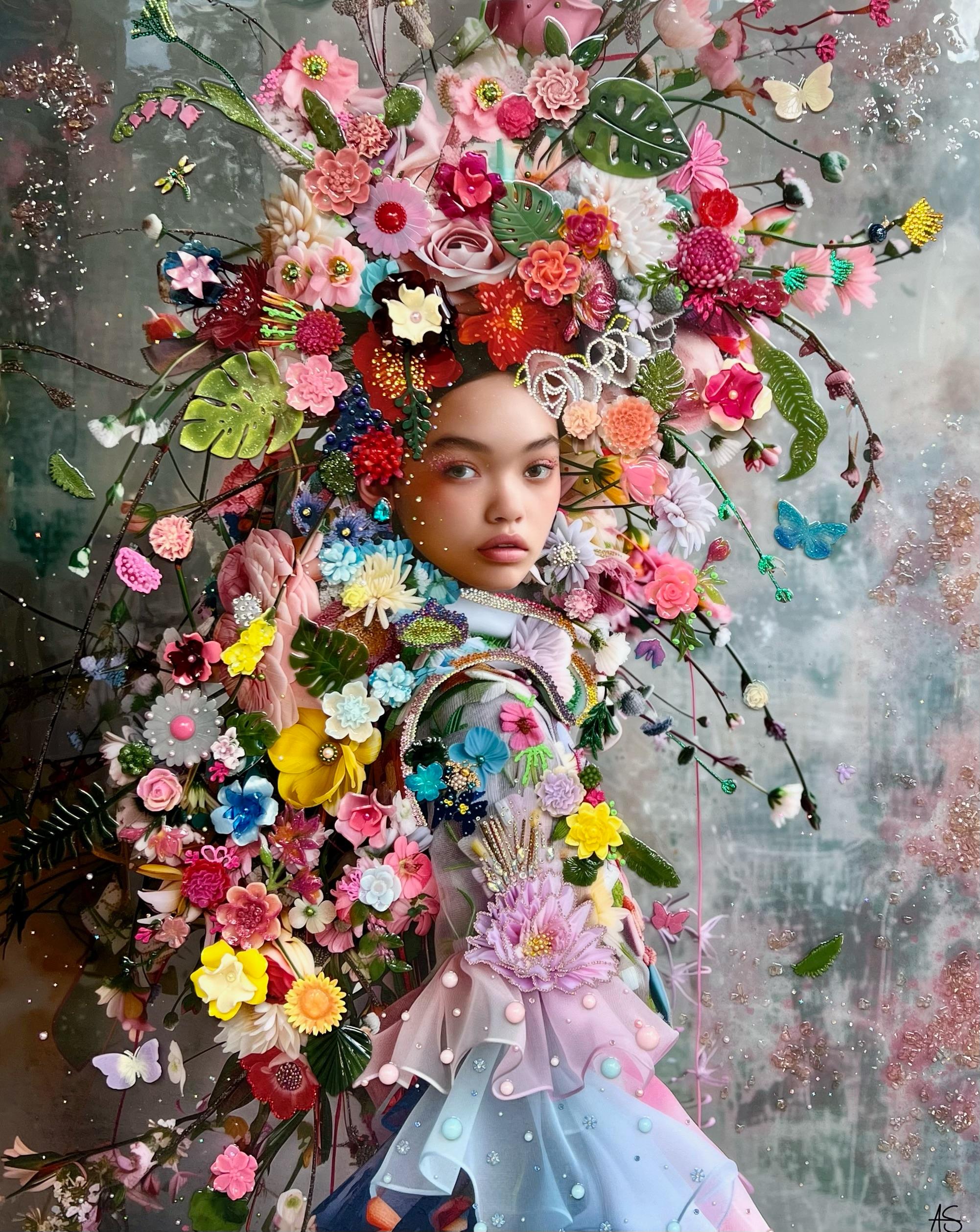 Sunkissed – Mixed Media Art von Amy Shekhter
