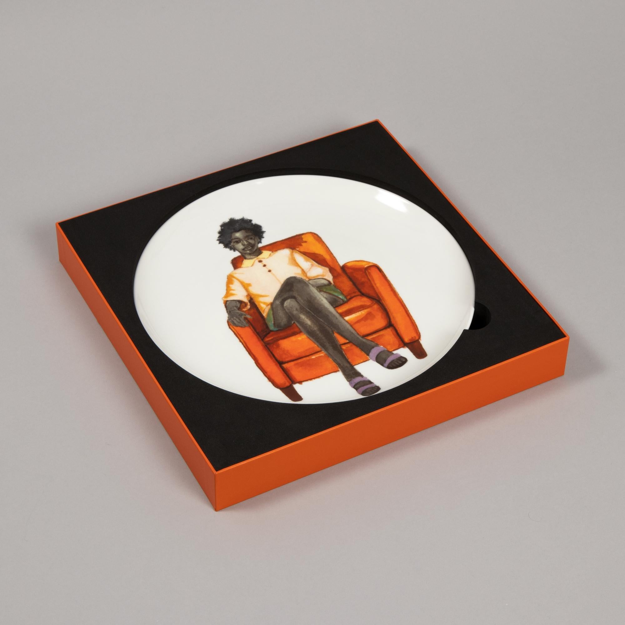 Amy Sherald, Senza titolo - Piastra in edizione limitata, Arte figurativa, Ritratto - Sculpture Contemporaneo di Amy Sherald 