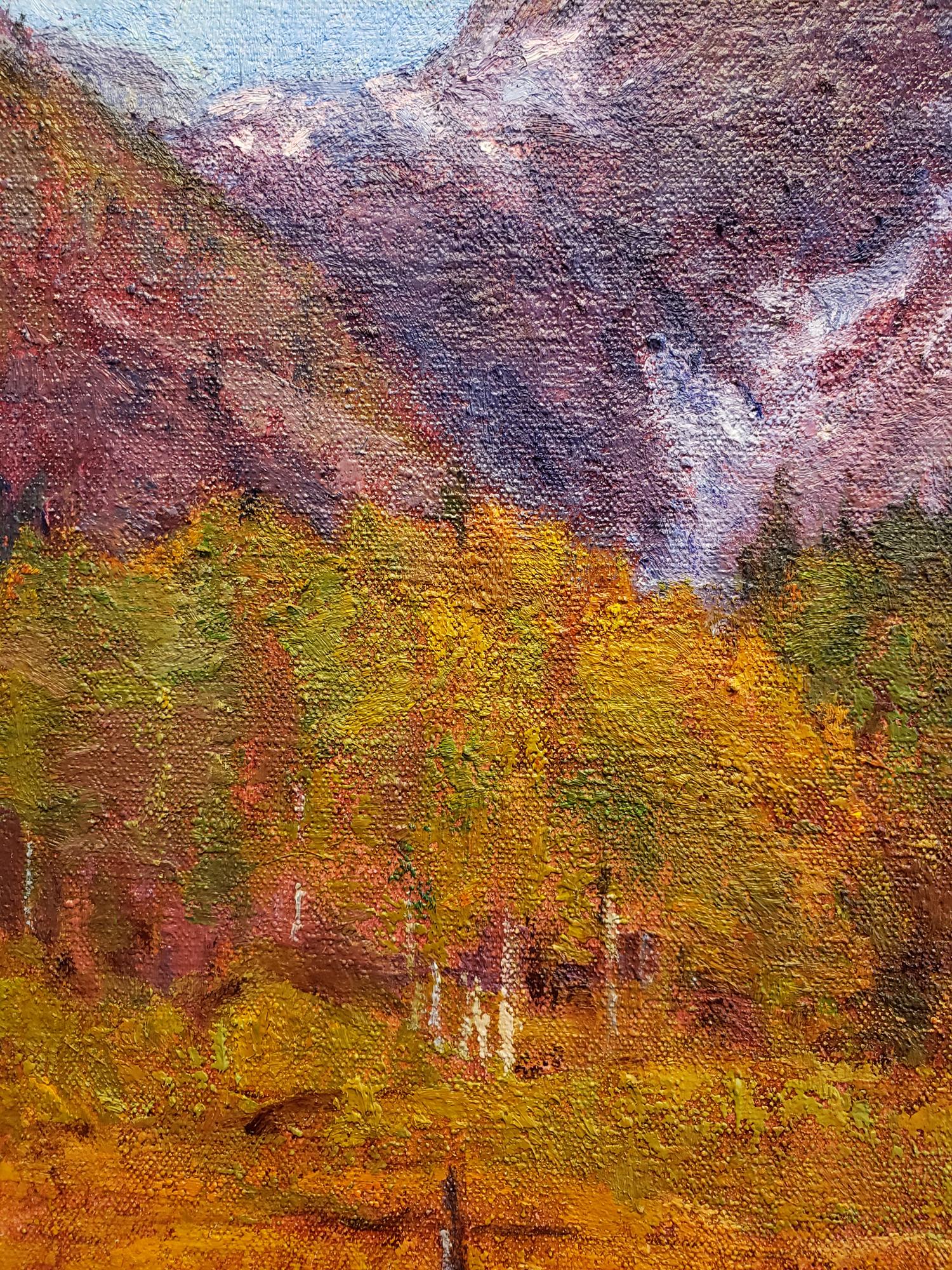 Autumn Light; The Sierra - Impressionist Painting by Amy Sidrane