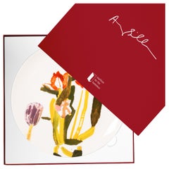 Amy Sillman Fine Bone China Plate - Limited Edition