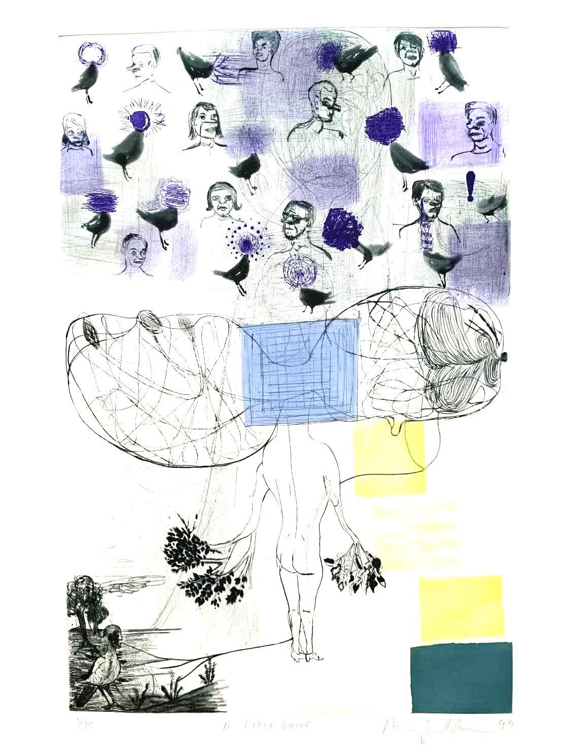A Field Guide - Print by Amy Sillman