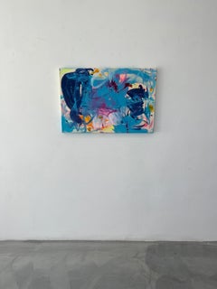 Sogno blu - acrilico su tela