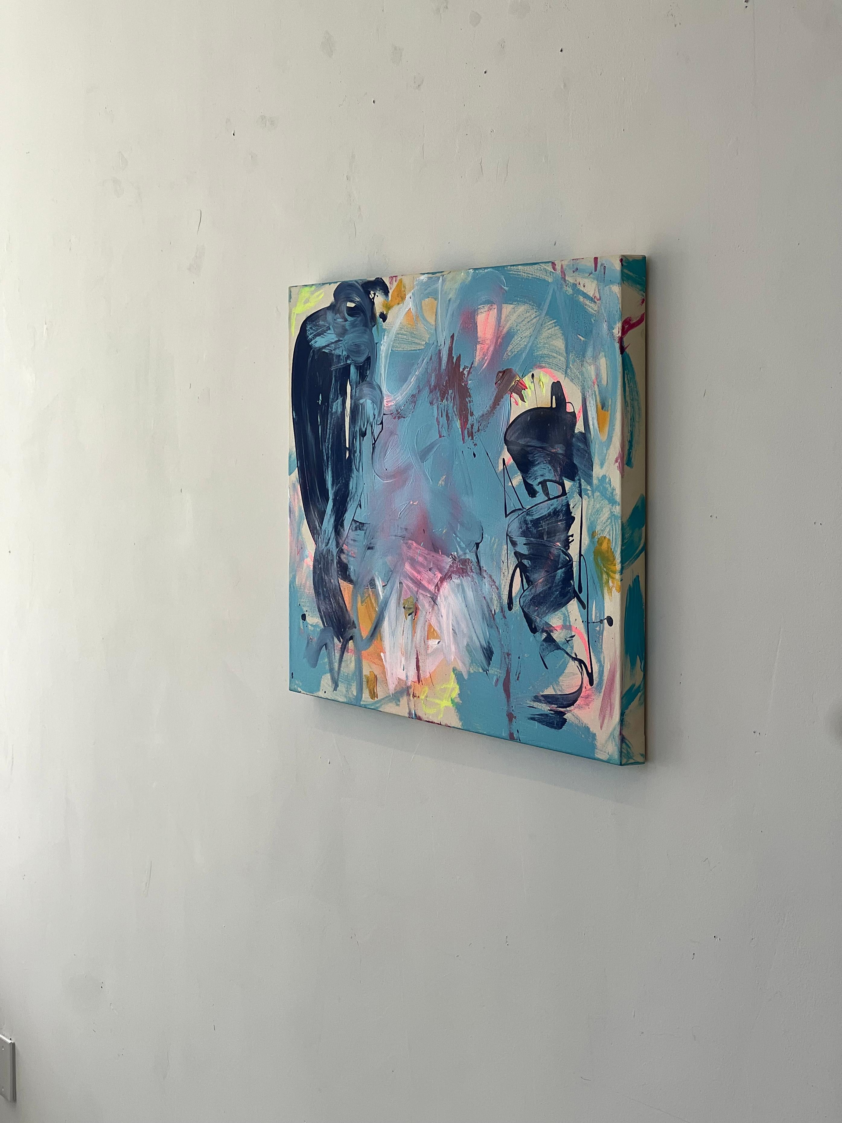 Blue Dream - acrylic on canvas For Sale 1